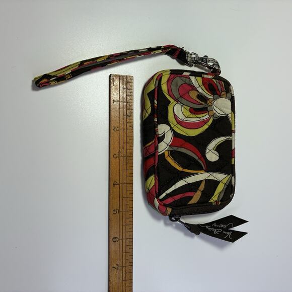 Vera Bradley Y2K Wristlet Puccini Pattern Zip Close Makeup Change Purse Lined - Picture 2 of 4